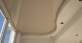 Натяжной потолок на балкон Протвино, цена 6273 руб.